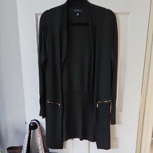 Premise Olive Green Open Front Cardigan